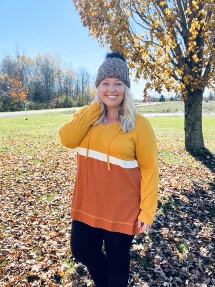 ELIZA HOODIE - PUMPKIN SPICE