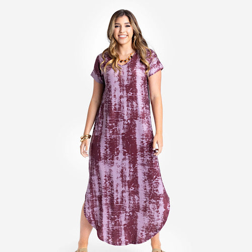 Macy V-Neck Maxi Dress