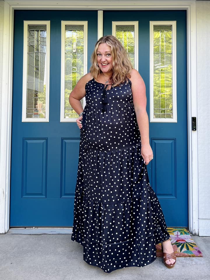 CARINA TIERED MAXI DRESS