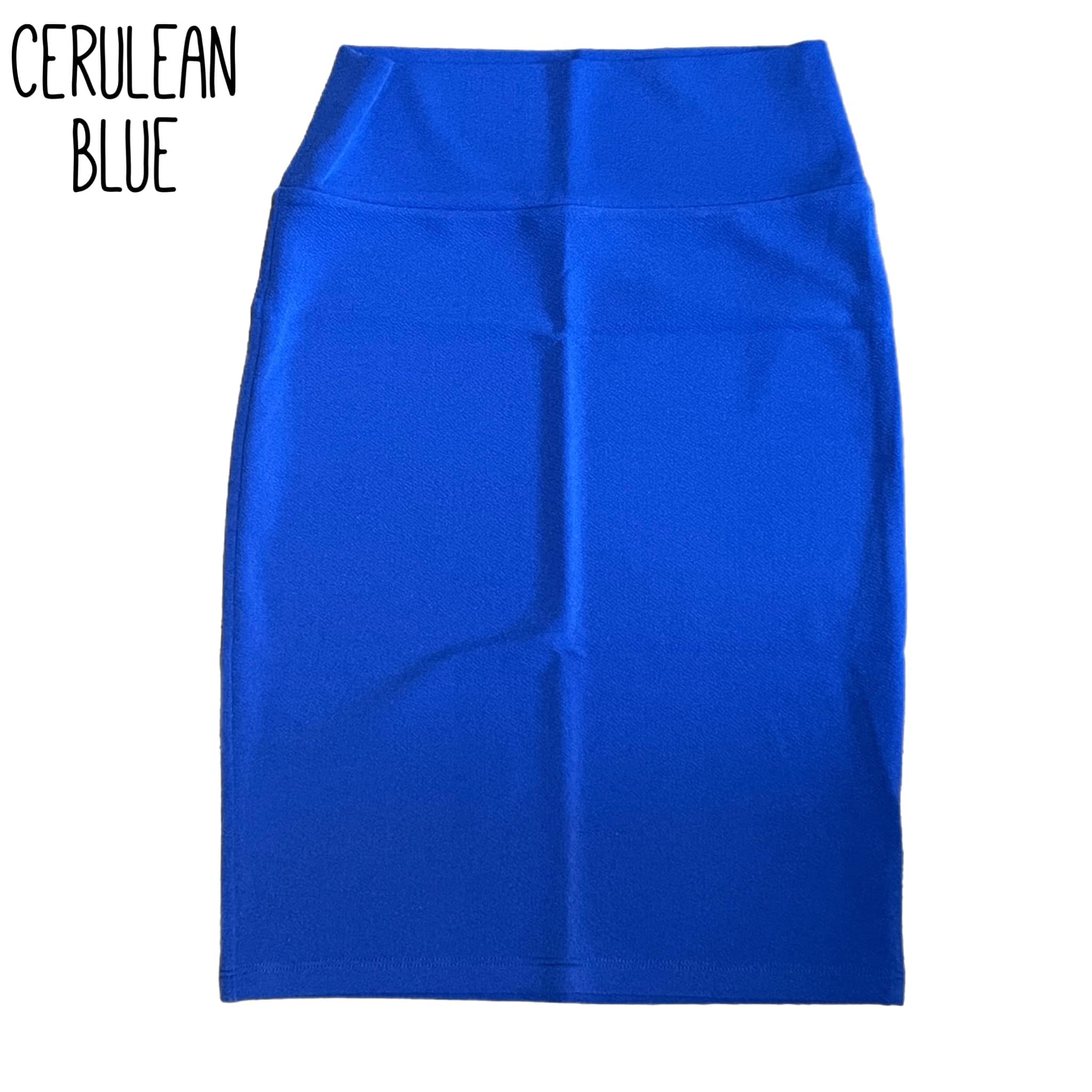 CASSIE PENCIL SKIRT - CERULEAN BLUE