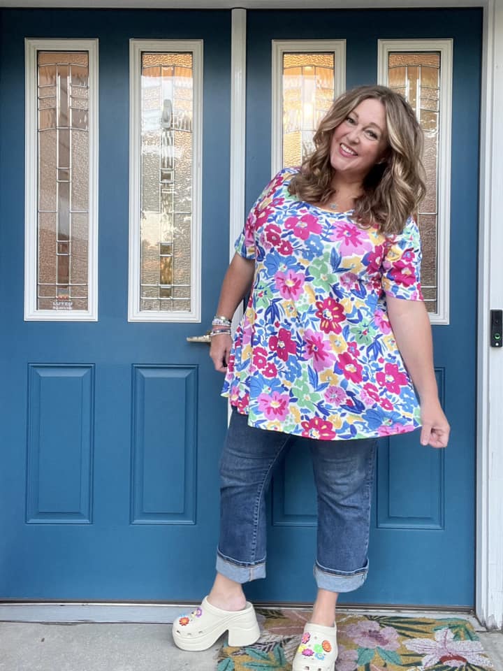 PERFECT TEE - BOLD FLORAL