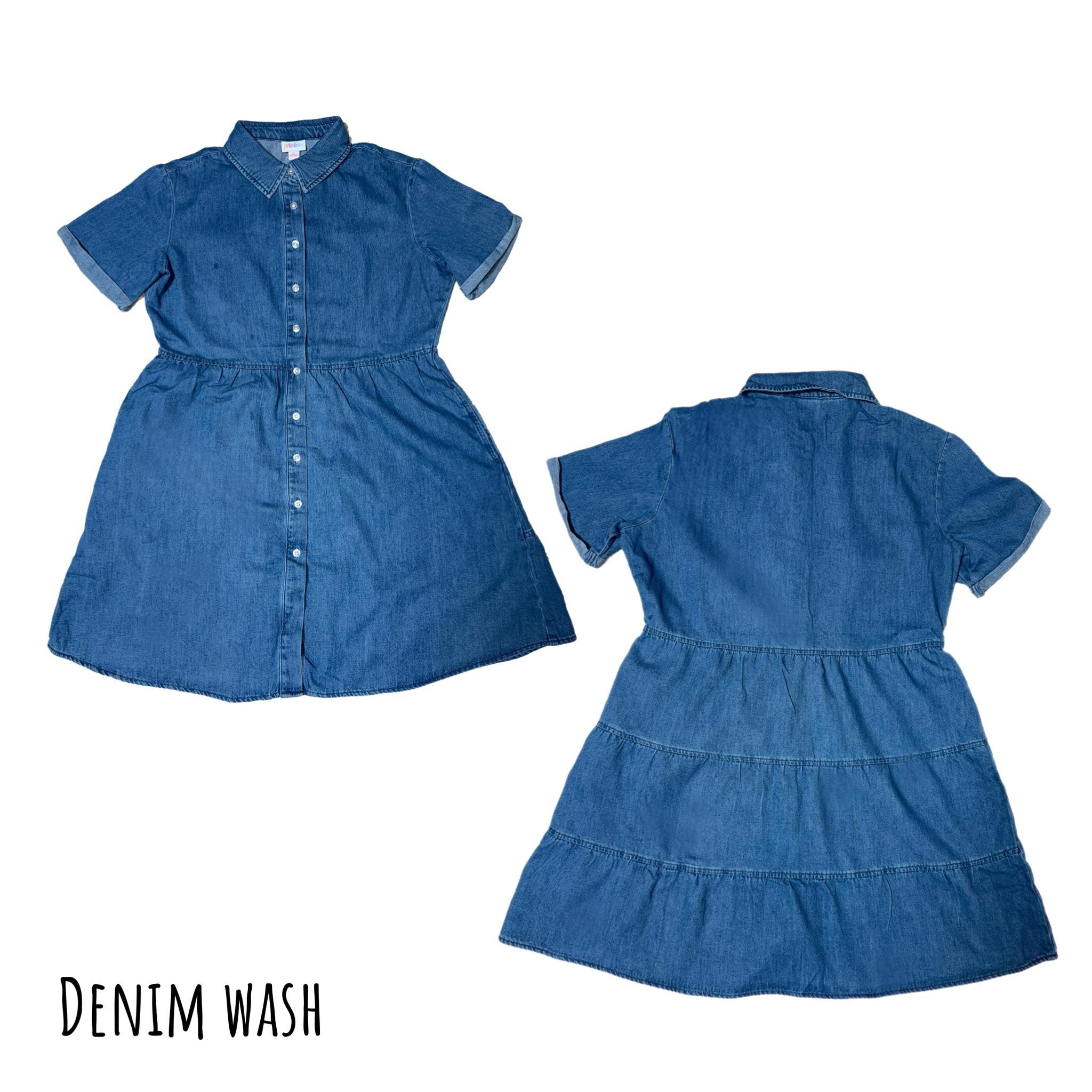 【&lovehelloさま専用】Blue DenimApron Dress &lovehelloさま専用】Blue DenimApron Dress &lovehelloさま専用