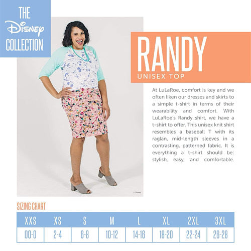 DISNEY RANDY TEE - SMALL