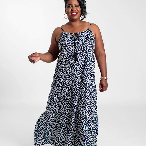 CARINA TIERED MAXI DRESS