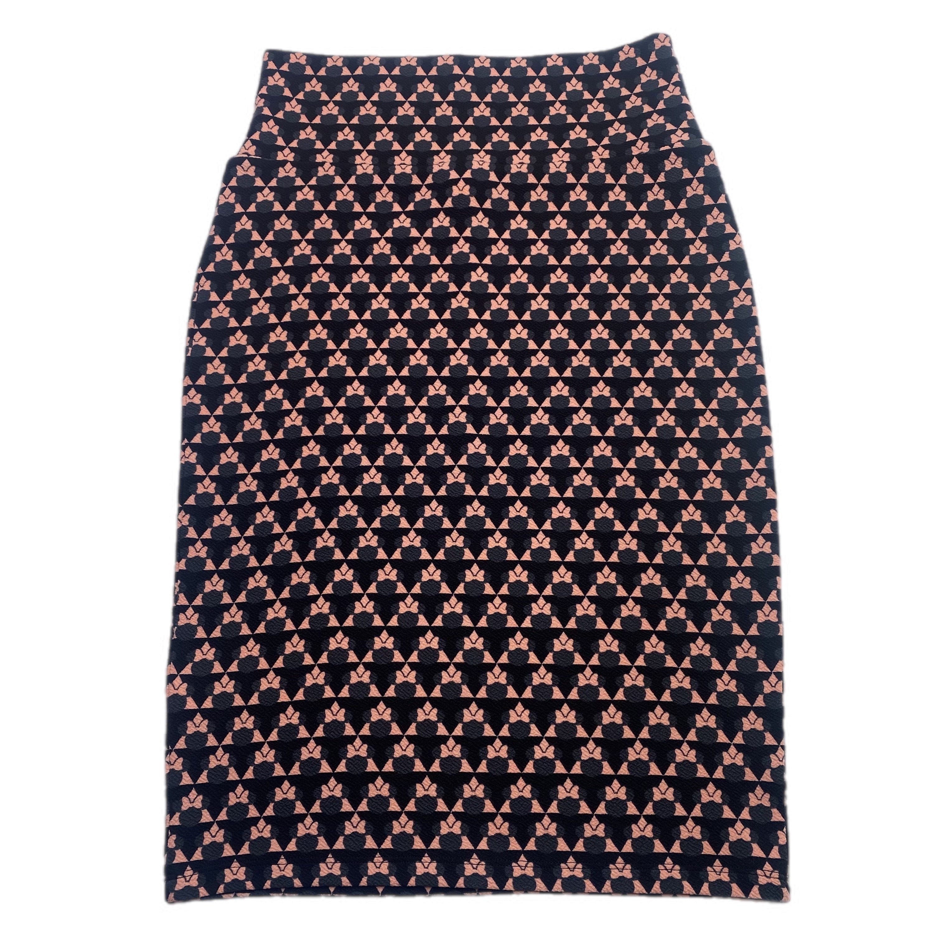 DISNEY CASSIE PENCIL SKIRT - MINNIE BLACK & PINK