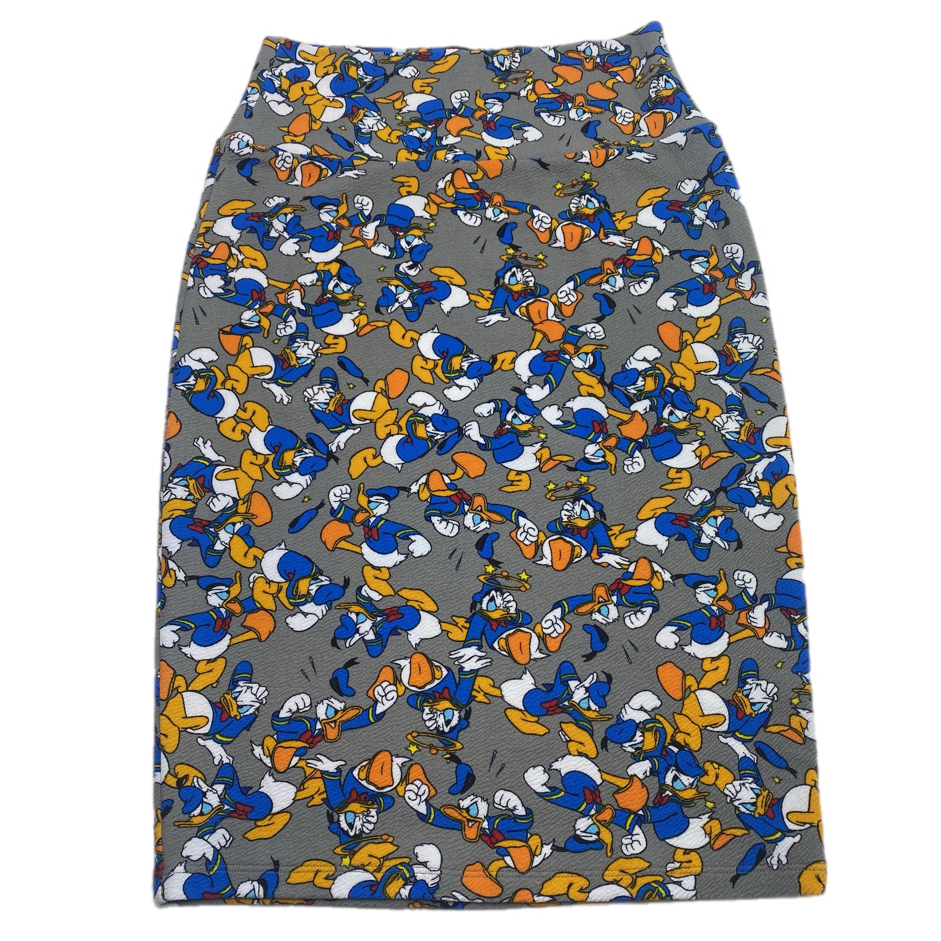DISNEY CASSIE PENCIL SKIRT - DONALD DUCK GREY