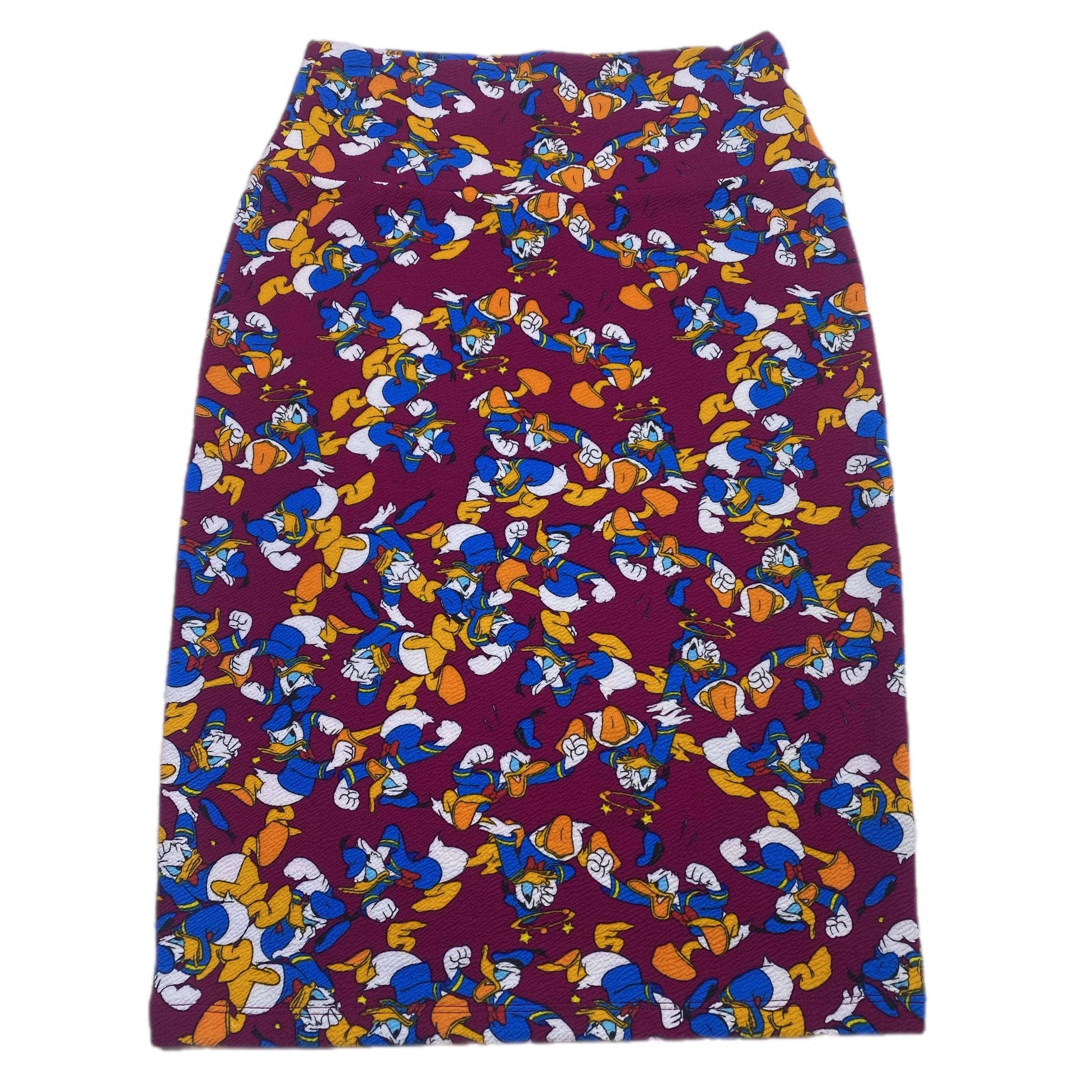DISNEY CASSIE PENCIL SKIRT - DONALD DUCK MAGENTA