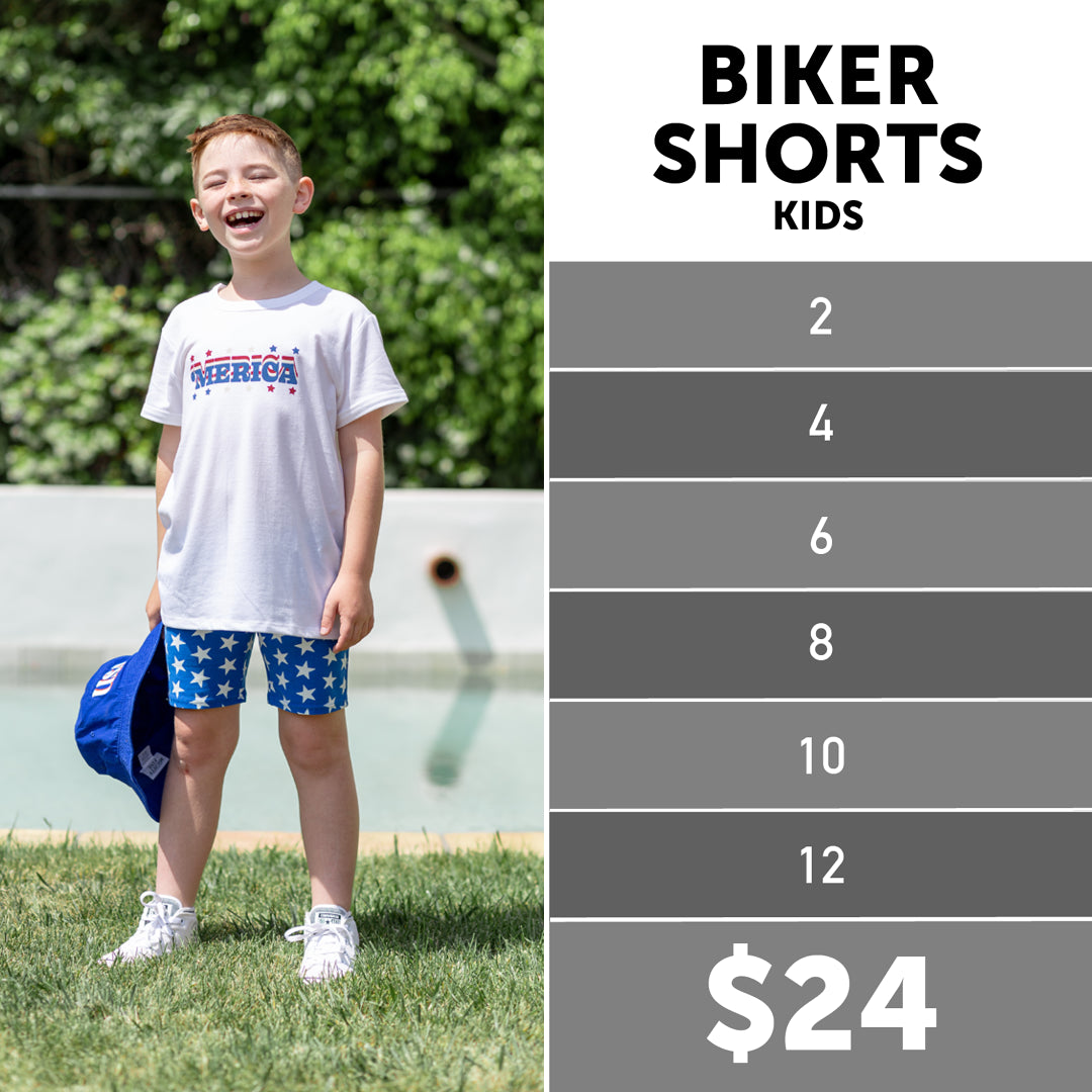 Kids biker shorts sales